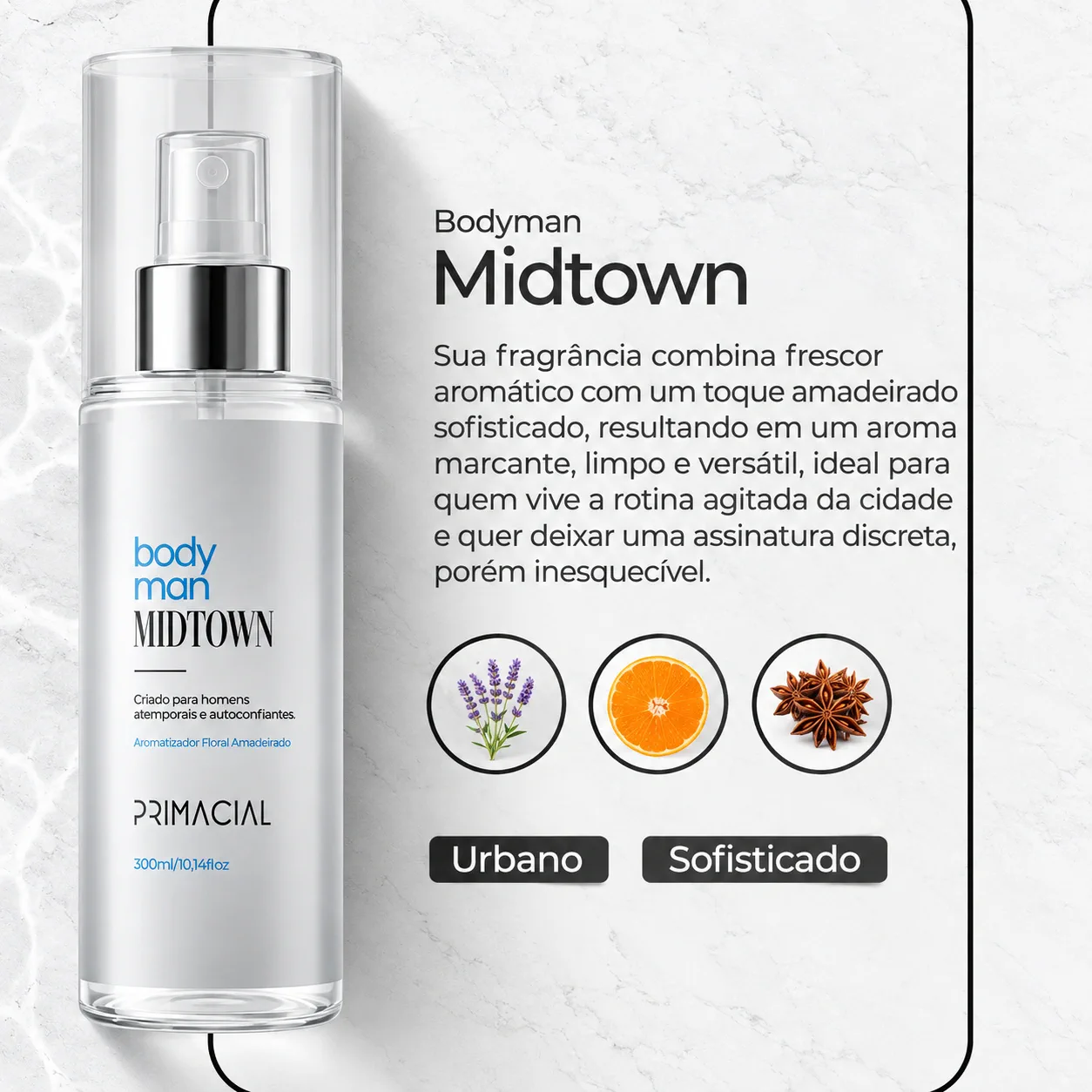 KIT BODY SPLASH MASCULINO BARBARIUS+ ENIGMA +MIDTOWN 200ML — imagem 3